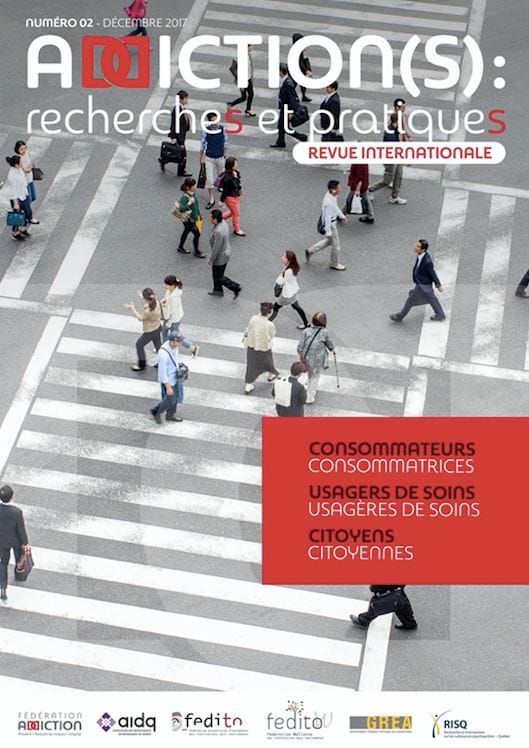 Lire la suite à propos de l’article Addiction(s) : recherches et pratiques n°2 – « Consommateurs, usagers de soins, citoyens »
